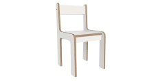 Keukenhof bso stoel zithoogte 35 cm wit Tangara Groothandel voor de Kinderopvang Kinderdagverblijfinrichting